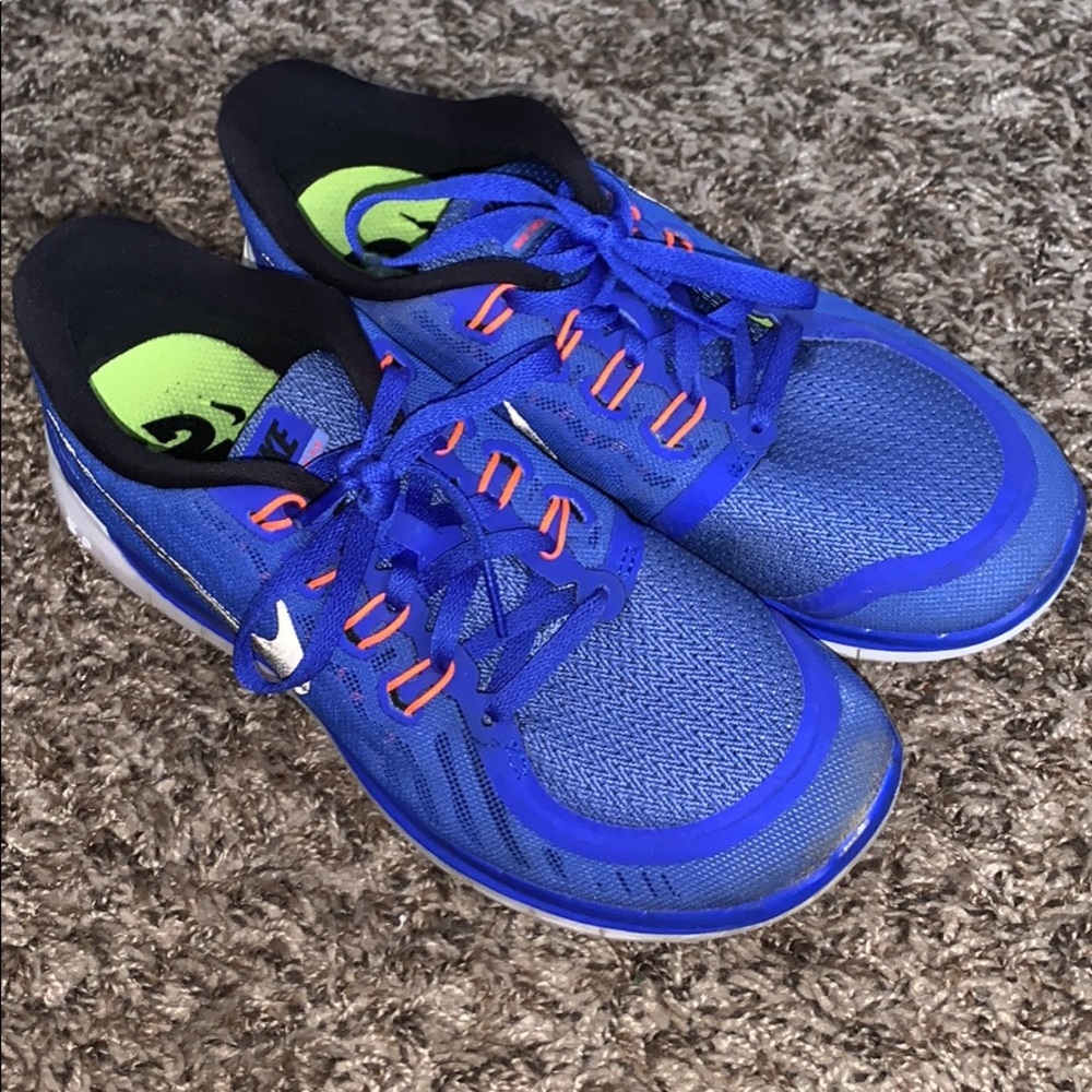 Blue Nike Shoes